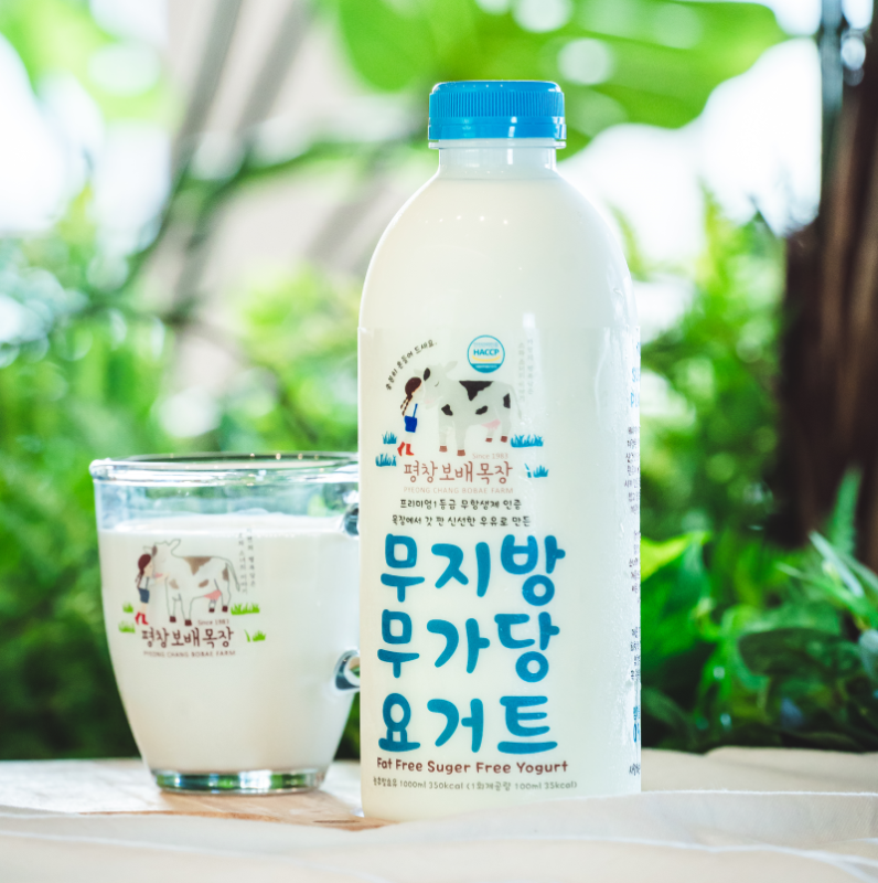 평창보배목장 무지방무가당요거트 1,000ml